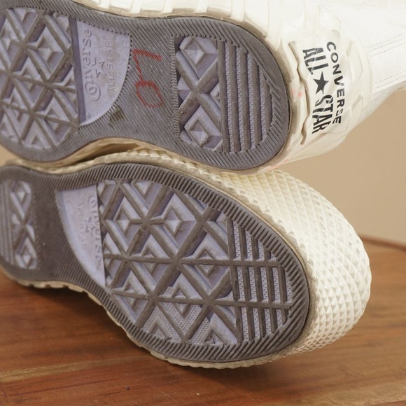 Converse Womens Lift 2X Platform High Sneakers Size 8 We Are Stronger Together - Picture 9 of 9